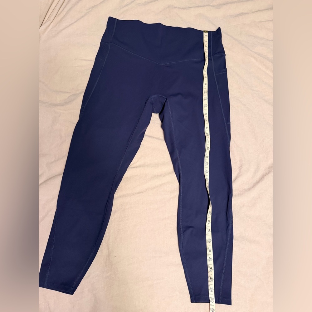 HALARA Deep Blue High-Waisted Leggings - Picture 4 of 8
